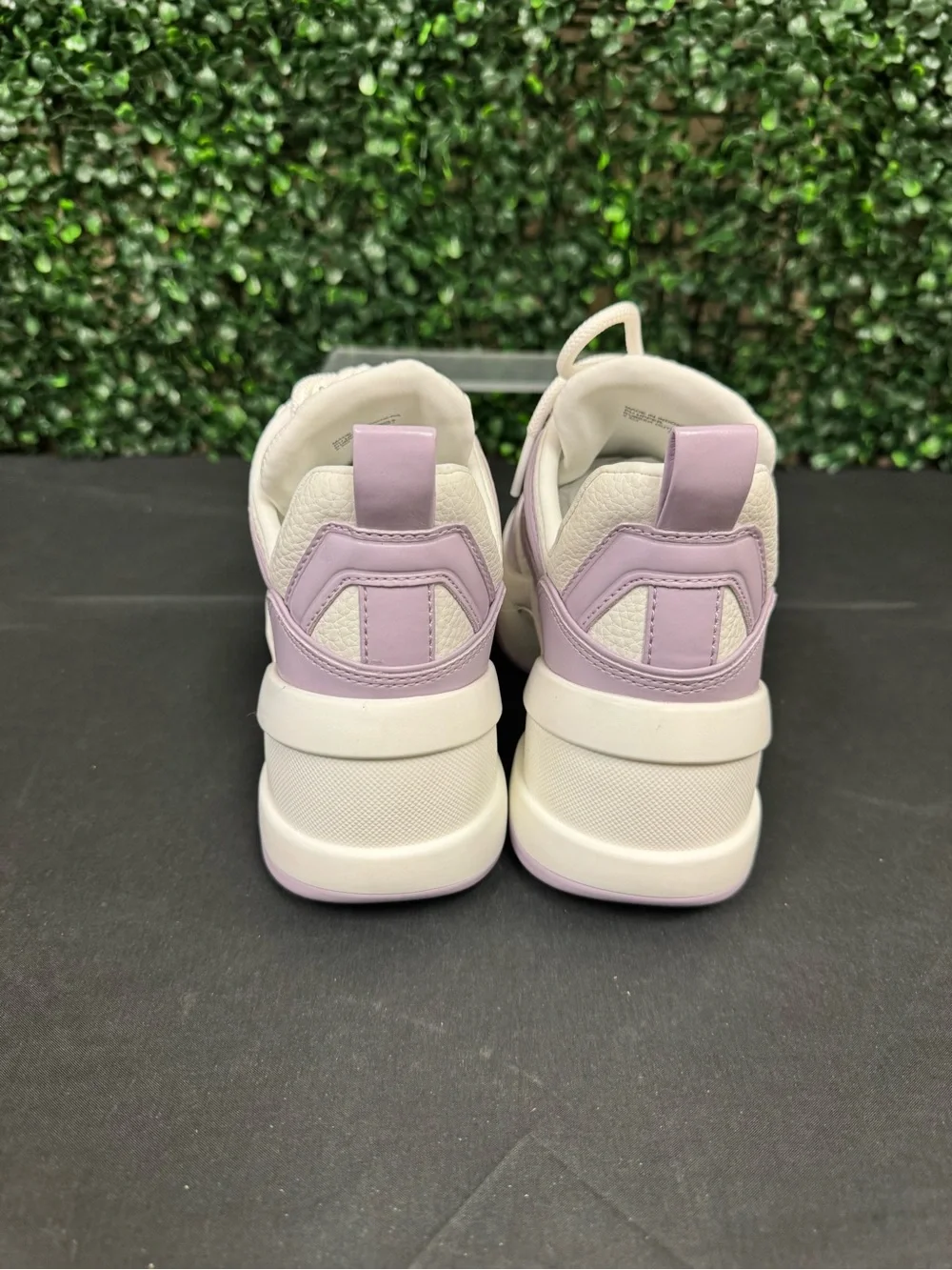 Michael Kors Olympia Mixed-Media Trainer - W5.5 - Picture 5 of 8